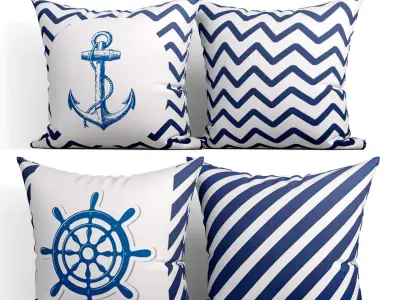 50 Decorative set pillow  200-249 3D model