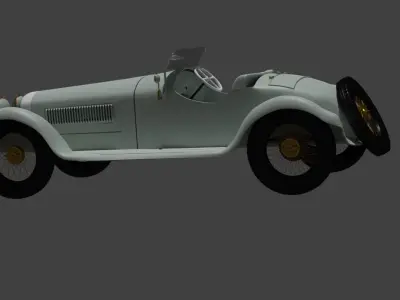 ALFA ROMEO 6C 1750 3D MODEL OBJ 3D print model
