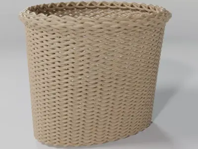 WICKER BASKET13 3D model