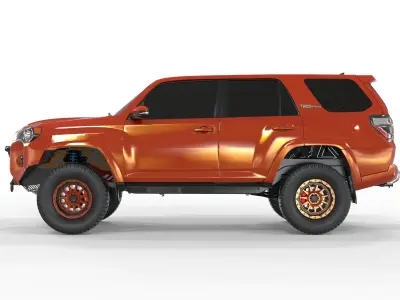 Toyota 4runner 2018 Rally Edition 3D model