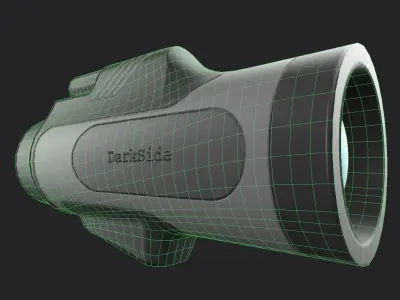 Monocular  M01 Low-poly 3D model