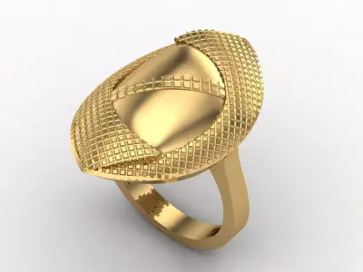 Women Plain Ring STL Models Womens Ring 3dmodels 3D print model 3D print model 61