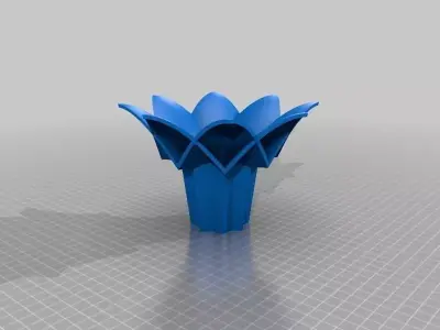 Ornament Vase 3 Free 3D print model