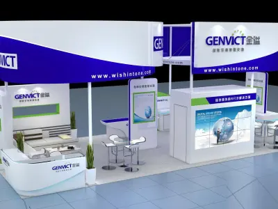 Exhibition - Area - 12X6-3DMAX2009-014 3D model