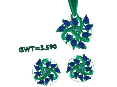 FASHION PENDENT 3D print model