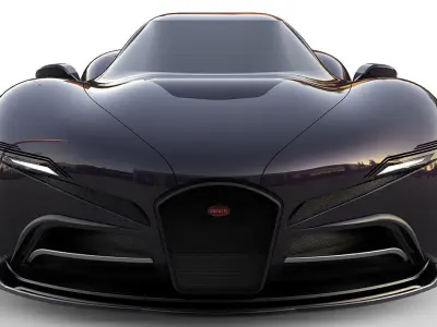 Bugatti Audra Concept 3D model
