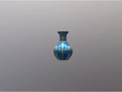 Oriental Vase 3D model
