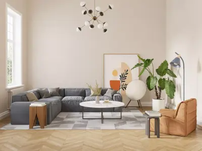 Modern Livingroom  3D model