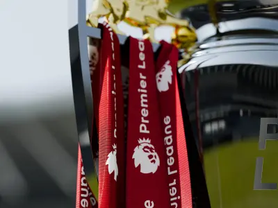 English Premier League trophy Low-poly 3D model