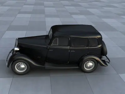 Gaz M1 3D model
