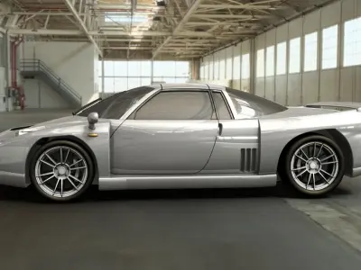 LMPStreetAS1 sports car Free 3D model