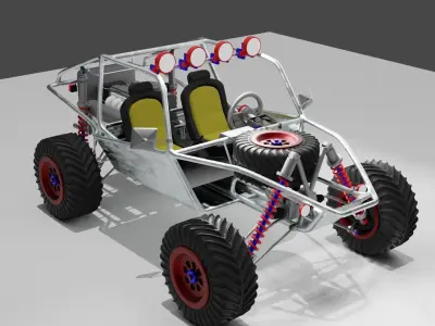 Dune Buggy 3D model by roy-creations from CGTrader