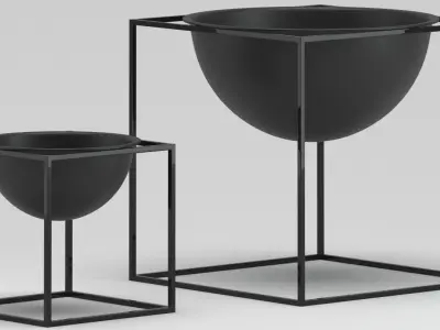 Planters planter set 3D model