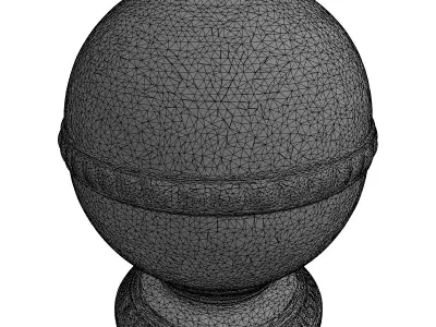 Luxury Faberge Style Decorative Egg Low-poly 3D model