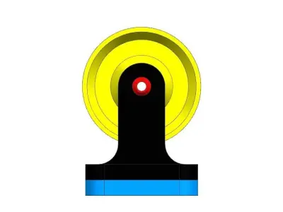 Belt Roller Assembly 3D print model