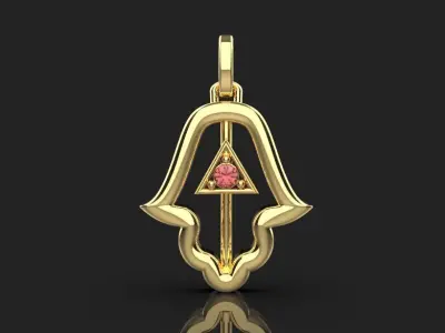 special pendant for a special person 3D print model