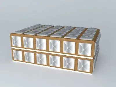 caixa decorativa decorative box Free 3D model