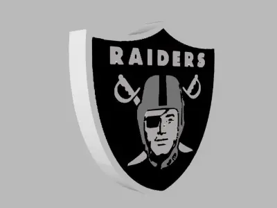 Las Vegas Raiders Team Logo 3D model