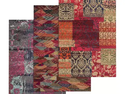 Rug Set 2114 3D model