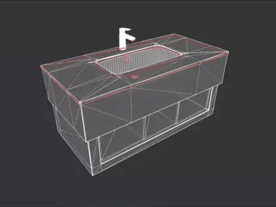 Marble Sink 3D model purchase