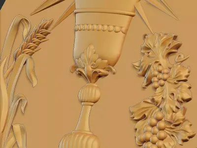Holy Eucharist 3D model