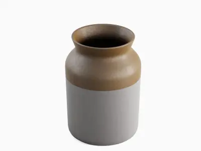 Medieval Salt Shaker Low-poly 3D model