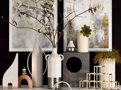 decorative set -27 3D model