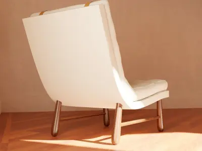 Anthropologie Edia Lounge Chair 3D model