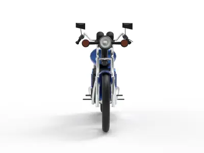 Bike Blitz Low-poly 3D model