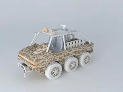 Playmobil RS2x3 Desert edition 3D model