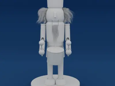 Nutcracker collection Low-poly 3D model