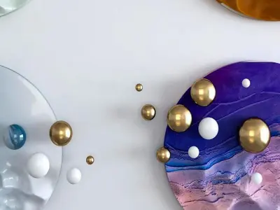 wall decoration Modern pendant 3D model