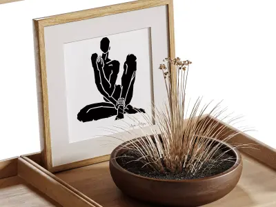 Decorative set 42 3D model