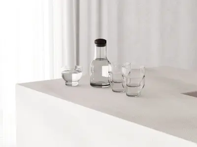 183 office furniture 03 reception desk 03 3D model