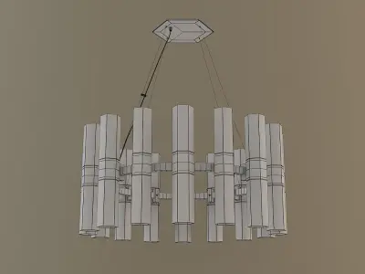 LUXURY CHANDELIER  3D model