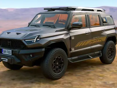 Dongfeng Mengshi M-Hero 2024 3D model