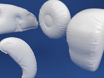 airbag kit 3D model