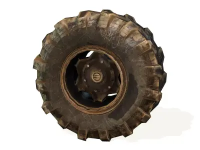 Tractor tyre 3D model