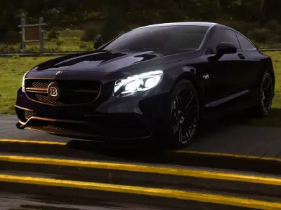 S63 BRABUS COUPE 3D model