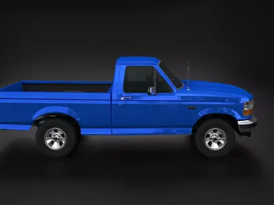 F-150 1993 3D model
