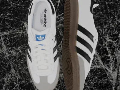 ADIDAS ORIGINALS SAMBA 3D SHOES Low-poly 3D model