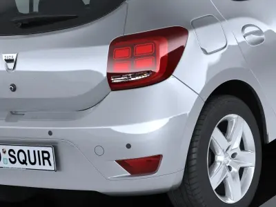 Dacia Sandero 2017 3D model