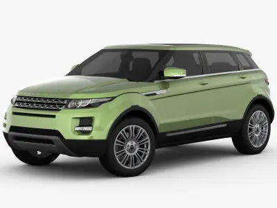 Range Rover Evoque 5-Door 2012 3D model