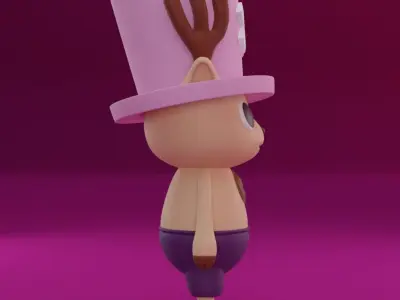 Tony Tony Chopper 3D model for 3D print 3D print model