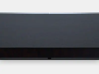 BESTA Shelf unit with glass doors Low-poly 3D model