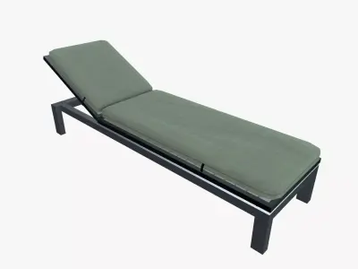 Lounge Poolside chair 3D model
