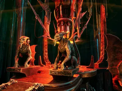 Planet heart Low-poly 3D model