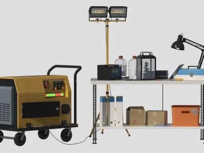 Medical Equipment 3D model buy