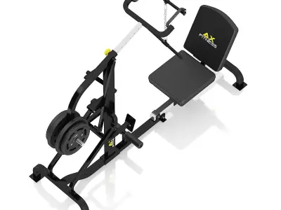 Lever Gym Machine 3D model