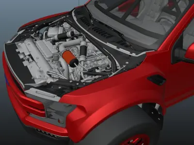 Ford F-150 Prerunner  2018 3D model